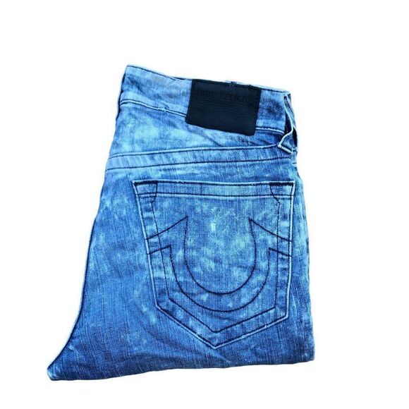 TRUE Religion Jeans Size 29 MICK Blue - Picture 5 of 10